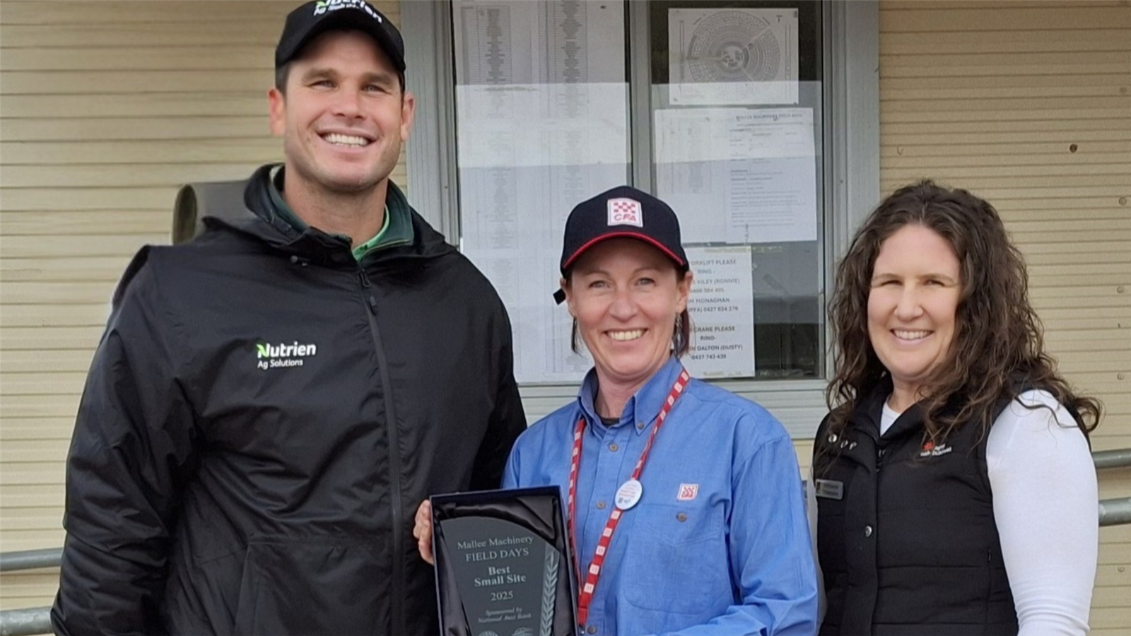 Receiving the Best Small Site 2025 award